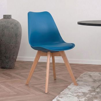4 x Urban Blue Dining Chair