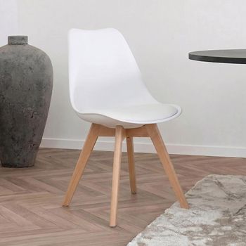 4 x Urban White Dining Chair