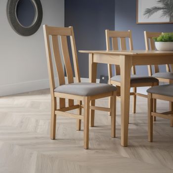 2 x Cotswold Oak Dining Chair
