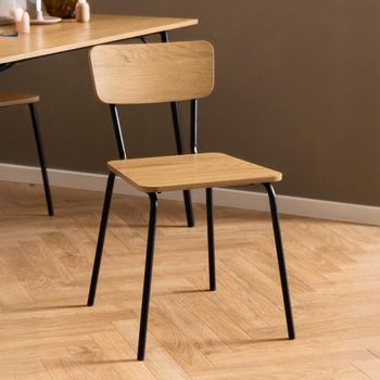 4 x Peru Oak Dining Chair