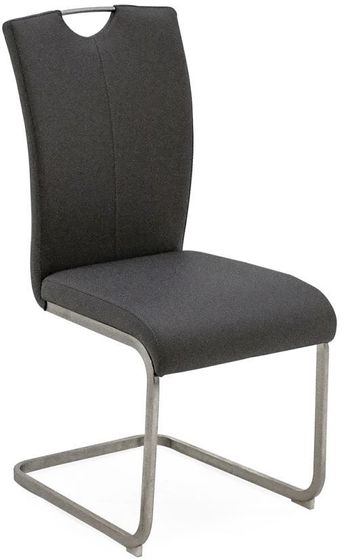 2 x Lazzaro Grey Dining Chair