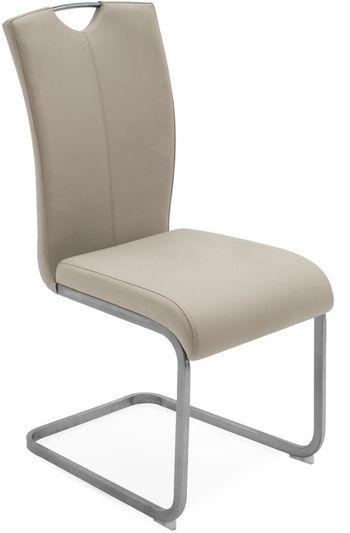 2 x Lazzaro Taupe Dining Chair