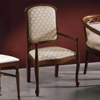 Nostalgia Italian Walnut Dining Armchair