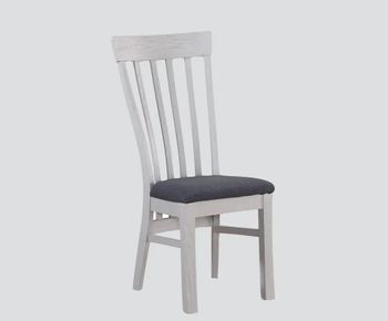 Clearance - 2 x Kilmore Grey Painted Dining Chairs