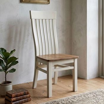 Clearance - 2 x Treviso Painted Dining Chairs