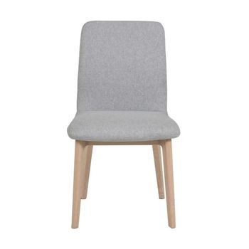 Clearance - 2 x Marlow Light Grey Dining Chairs - A269