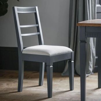 Clearance - 2 x Bronte Storm Dining Chairs