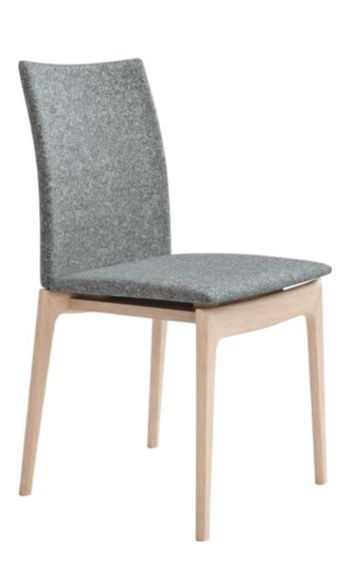 Light Grey Fabric Dining Chair - SM63 - EX Display