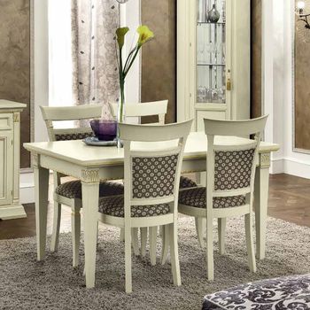 Treviso Italian White Ash 4-8 Seater 140cm-230cm Extending Dining Set