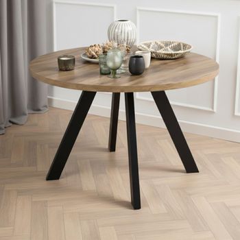 Zalida Oak 4-8 Seater 120cm-210cm Extending Dining Table