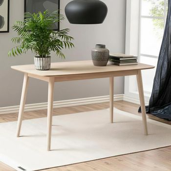 Nagano White Oak 6 Seater 150cm Dining Table