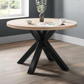 Berwick Wooden 4 Seater 120cm Round Dining Table