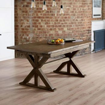 Chatsworth Reclaimed Pine 6-8 Seater 180cm-200cm Extending Dining Table