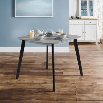 Casa Grey 2 Seater 90cm Square Dining Table