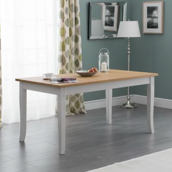 Davenport Grey 6 Seater 150cm Dining Table