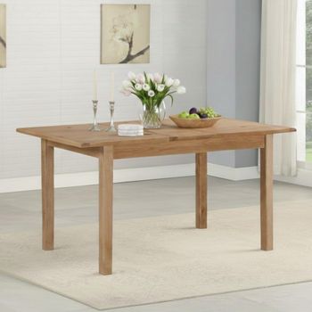 Kilmore Oak Butterfly 4-6 Seater 120cm-150cm Extending Dining Table