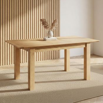Arlington Oak 4-6 Seater 155cm Extending Dining Table