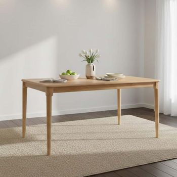 Orlando Oak 6 Seater 150cm Dining Table
