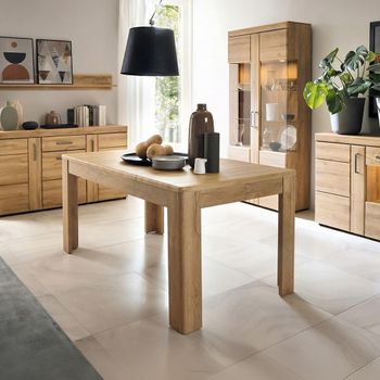 Cortina Oak 6-8 Seater 160cm-200cm Extending Dining Table
