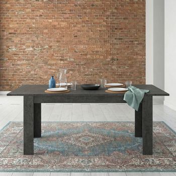 Zingaro Grey 6-8 Seater Extending Dining Table