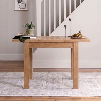 Appleby Oak 2-4 Seater 90cm-130cm Extending Dining Table