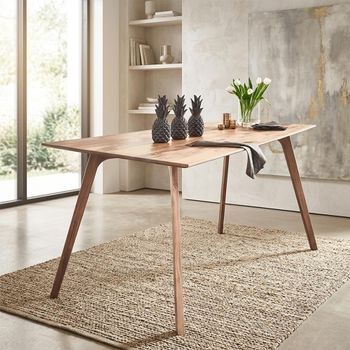 Madeira Oiled Oak Extending Dining Table - Sizes Available