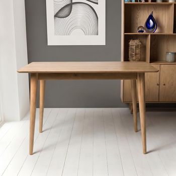 Jenson Oak 4 Seater 120cm Dining Table