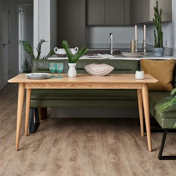 Jenson Oak 6 Seater 160cm Dining Table