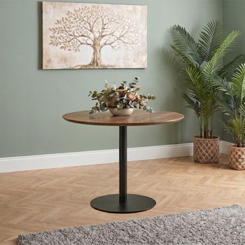 Manhattan Oak 2 Seater 80cm Round Dining Table