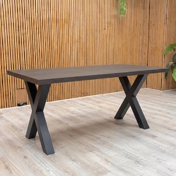 Dallas Grey 6 Seater 180cm Dining Table