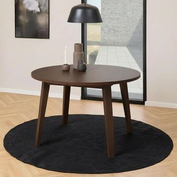 A Line Smoked Oak 4 Seater 120cm Round Dining Table