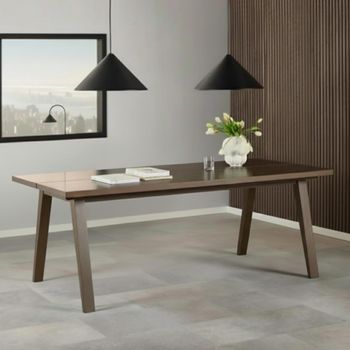 A Line Smoked Oak 8 Seater 200cm Dining Table