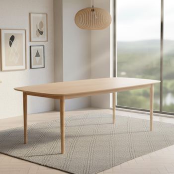 Aston Oak 8 Seater 210cm Dining Table