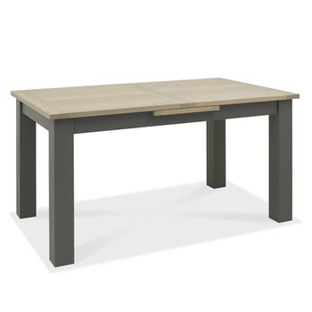 Oakham Dark Grey and Scandi Oak 6-8 Seater 152cm-192cm Extending Dining Table