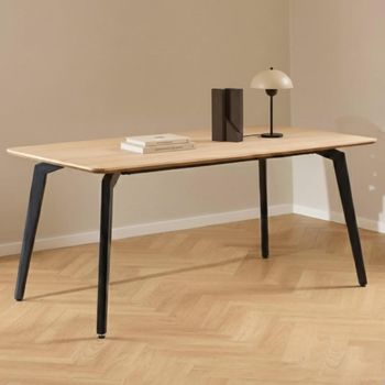 Cadiz Oak 6 Seater 160cm Dining Table