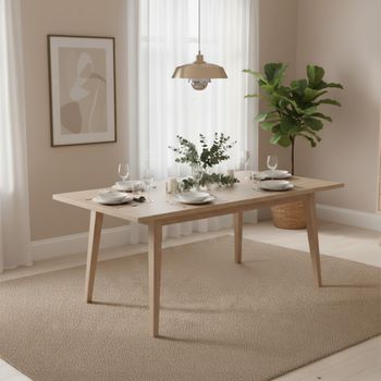 Century Oak 8 Seater 200cm Dining Table