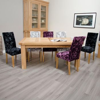 Bordeaux Oak 6-10 Seater 180cm-260cm Extending Dining Table