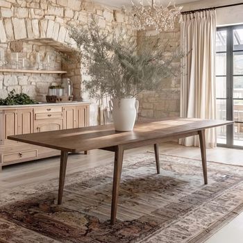 Darwin Dark Brown 8-12 Seater 240cm-340cm Extending Dining Table
