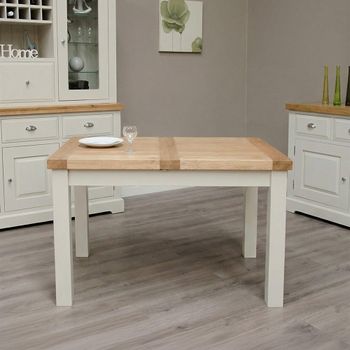 Deluxe Painted 4-6 Seater 122cm-162cm Extending Dining Table