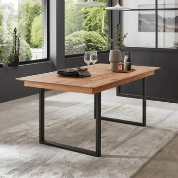 Denver Oak Extending Dining Table - Sizes Available