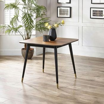 Findlay 2 Seater 90cm Square Walnut Dining Table