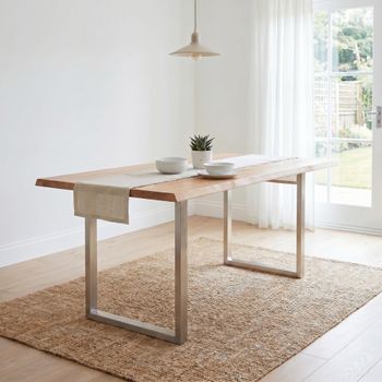 Fargo Oak Type B Dining Table - Sizes Available
