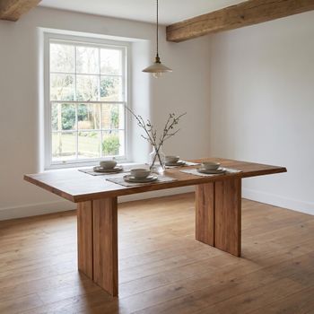 Fargo Oak Type E Dining Table - Sizes Available
