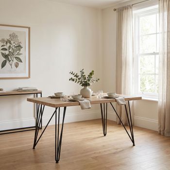 Fargo Oak Type I Dining Table - Sizes Available