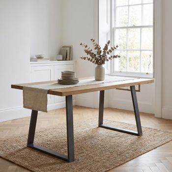 Fargo Oak Type O Dining Table - Sizes Available