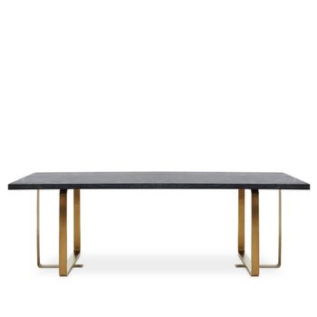 Lena Black Oak 10 Seater 240cm Dining Table