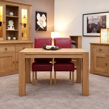 Londonderry Oak 4 Seater 125cm Trend Dining Table