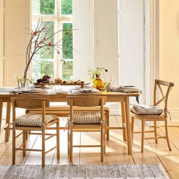 Longworth Extension Natural Oak Dining Table