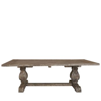 Lovina Pine Wood 10 Seater 240cm Dining Table