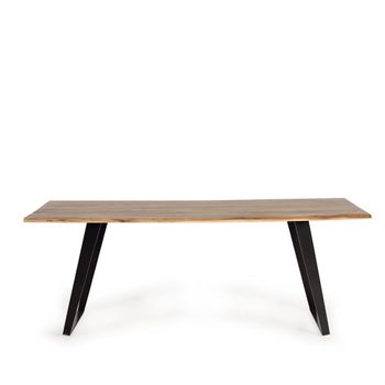 Messina Solid Acacia Wood 8 Seater 205cm Dining Table